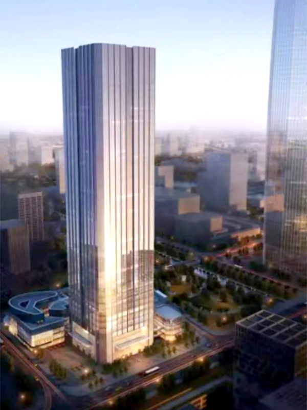 Ningbo East New city kerneområde