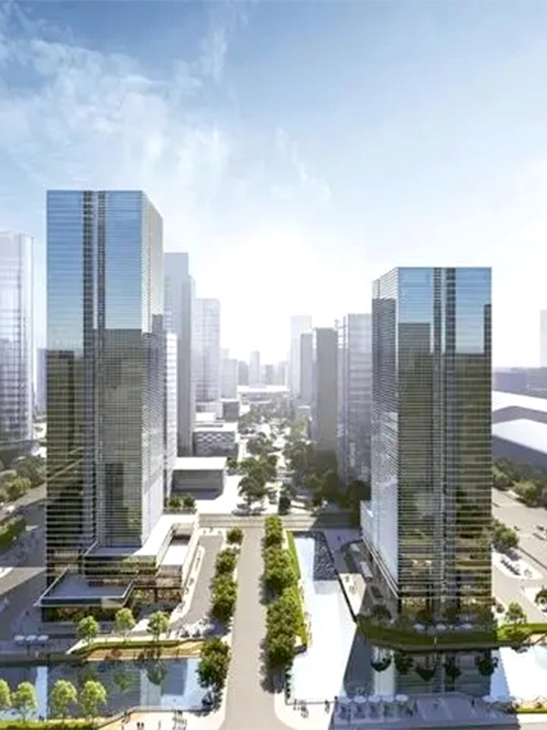 Suzhou højhastighedstog New City projekt
